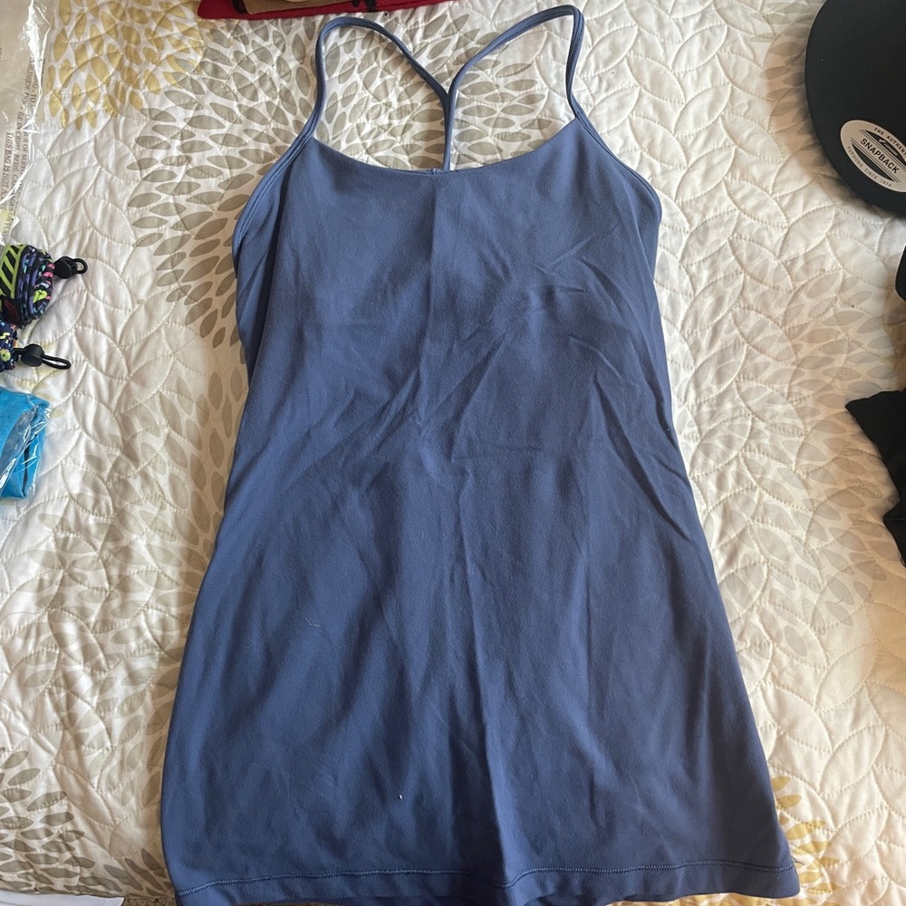 Lululemon blue racerback tank